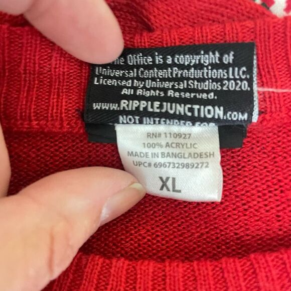 Men's Dwight Schrute The Office Christmas Sweater XL - Picture 8 of 10